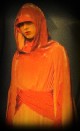 Sab in the Flame Dress